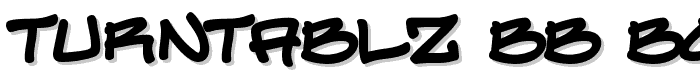 Turntablz BB Bold font